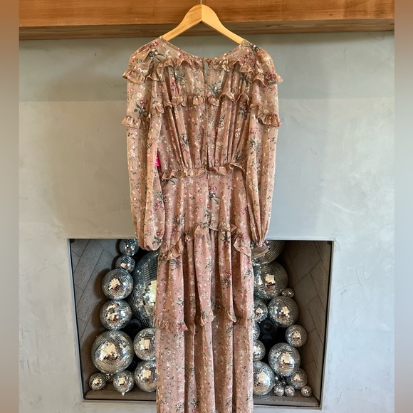 NWT Buddy Love Pia Long Sleeve Maxi Dress - Picture 5 of 13
